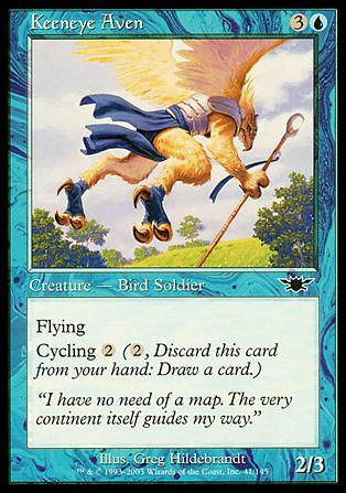 Magic the Gathering: Legions (Base Set) card 41 Keeneye Aven