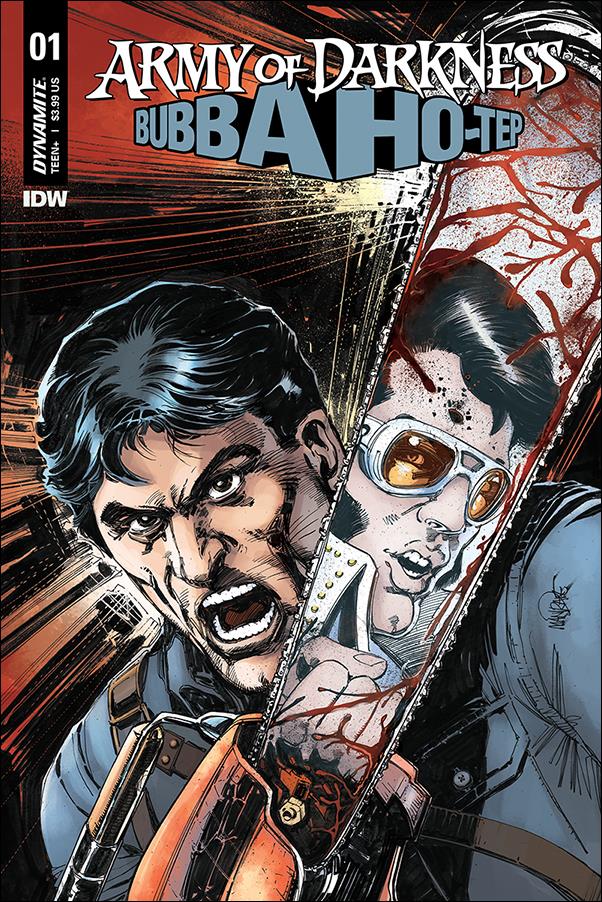 Army of Darkness/Bubba Ho-Tep issue 1-B Tom Mandrake Cover