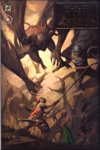 JLA: Riddle of the Beast issue nn Dust Jacket