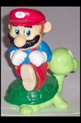 Nintendo Figurines figure 3-B Mario w/turtle (Brown Hair)
