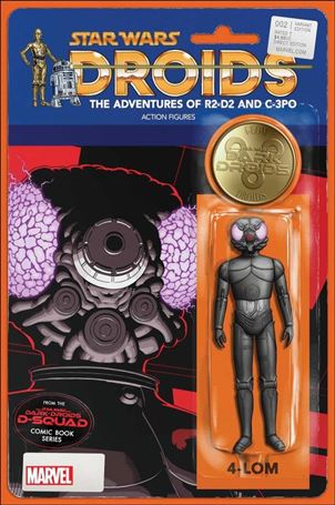 Star Wars: Dark Droids - D-Squad issue 2-B John Tyler Christopher Action Figure Cover