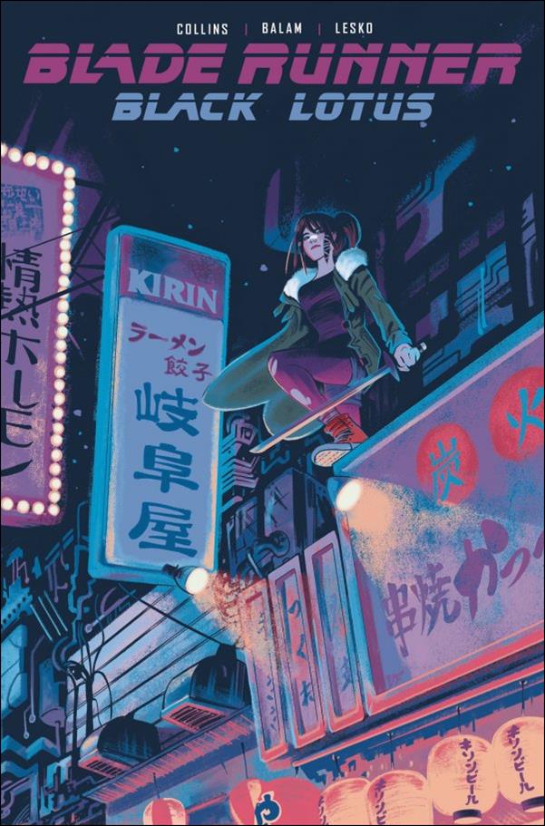 Blade Runner: Black Lotus issue 4-B Veronica Fish Cover