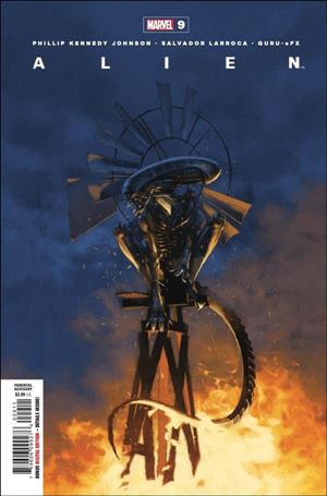 Alien (2021) issue 9 Marc Aspinall Cover