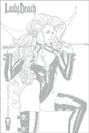 Lady Death: Revelations issue 1-N Richard Ortiz 1:10 Direct Cover