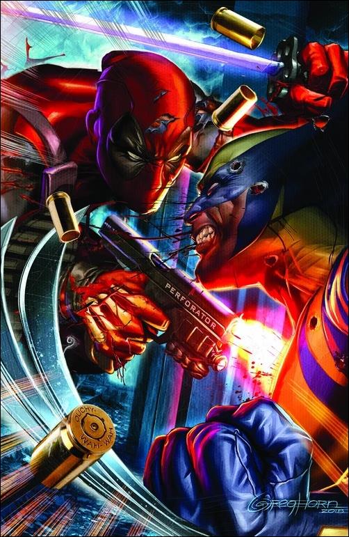 Deadpool (2018) issue 1-S Greg Horn Comic Mint Virgin Cover 1/1000