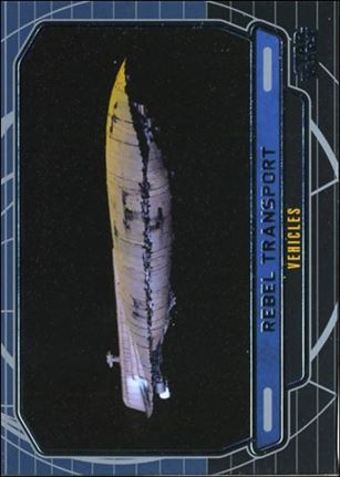 Star Wars Galactic Files (Base Set) card 284 Rebel Transport Vehicles