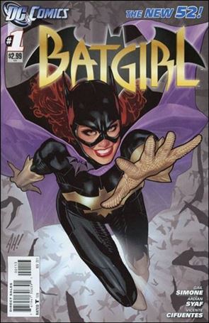 Batgirl (2011) issue 1-C Grey Cover (3rd Printing)