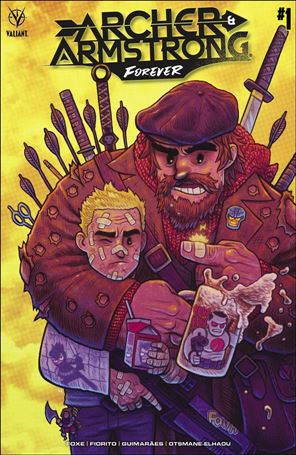 Archer & Armstrong Forever issue 1-C Dan Hipp Cover