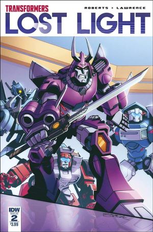 Transformers: Lost Light issue 2 Jack Lawrence Cover