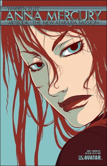Warren Ellis' Anna Mercury Artbook: The New Ataraxia Mission issue 1-H Motor City Comic Con Cover 1/1500