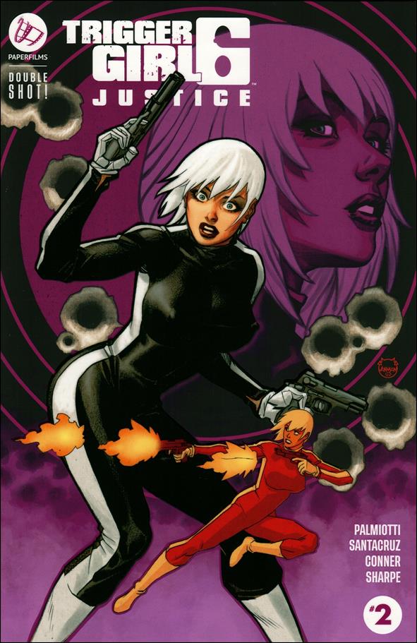 Triggergirl 6: Justice issue 2 Dave Johnson Cover