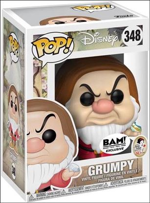 POP! Disney figure 348 Grumpy (w/ Diamond) BAM! Exclusive