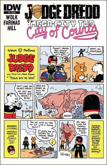 Judge Dredd: Mega-City Two issue 4 Ulises Farinas Cover