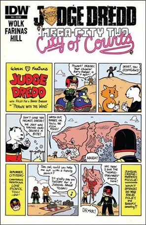 Judge Dredd: Mega-City Two issue 4 Ulises Farinas Cover