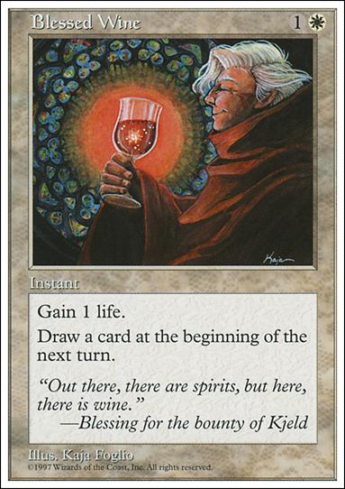 Magic the Gathering: 5th Edition (Base Set) card 11 Blessed Wine