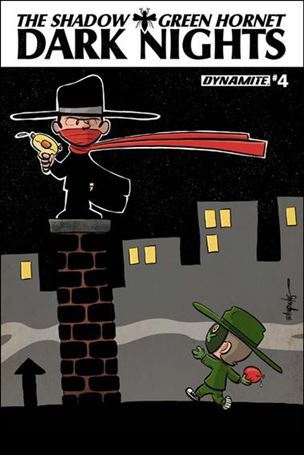 Shadow / Green Hornet: Dark Nights issue 4.00-C Chris Eliopoulos "Cute" Subscription Cover