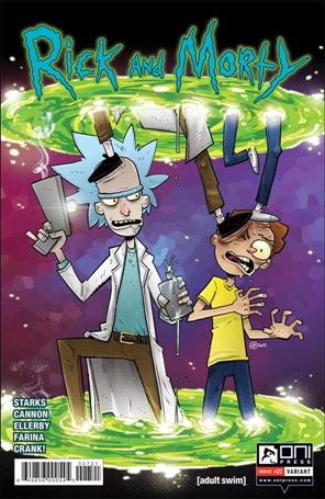 Rick and Morty (2015) issue 27-B Justin Peterson Cover