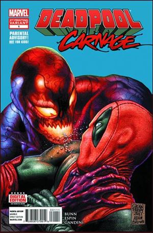 Deadpool vs. Carnage issue 1-C Glenn Fabry Cover (2nd Printing)