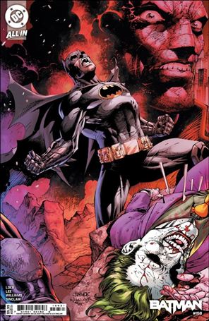 Batman (2016) issue 158-C Jim Lee Connecting Cardstock Cover