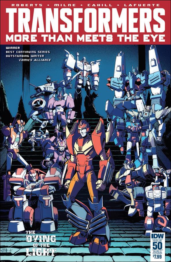 Transformers: More Than Meets the Eye (2012) issue 50-D Nick Roche Subscription Cover