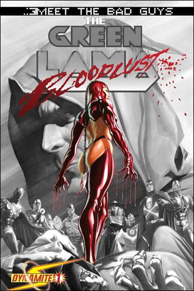 Project Superpowers: Meet The Bad Guys issue 1-C Bloodlust Black White and Red 1:10 Cover