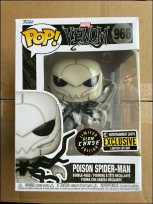 POP! Marvel figure 966-B Poison Spider-Man (Entertainment Earth Exclusive )