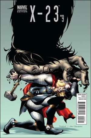 X-23 (2010/11) issue 9-B Chris Stevens 1:15 