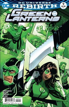 Green Lanterns issue 9-B Emanuela Lupacchino Cover