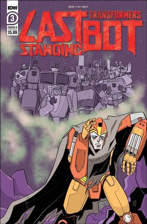Transformers: Last Bot Standing issue 3-B John Allison Cover