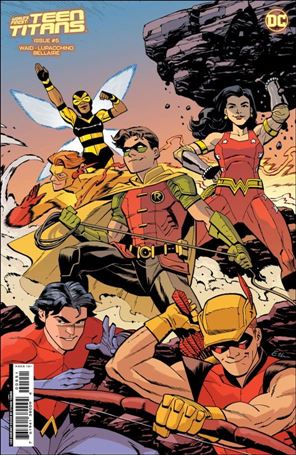 World's Finest: Teen Titans issue 5-E Ethan Young 1:50 Cardstock Cover