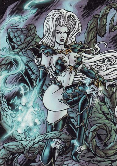 Lady Death and the Women of Chaos!: Love Bites (Base Set) card 2 Demanding Submission