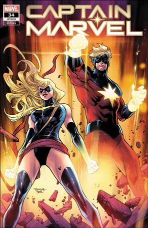 Captain Marvel (2019) issue 34-E Stephen Segovia Comic Kingdom Cover