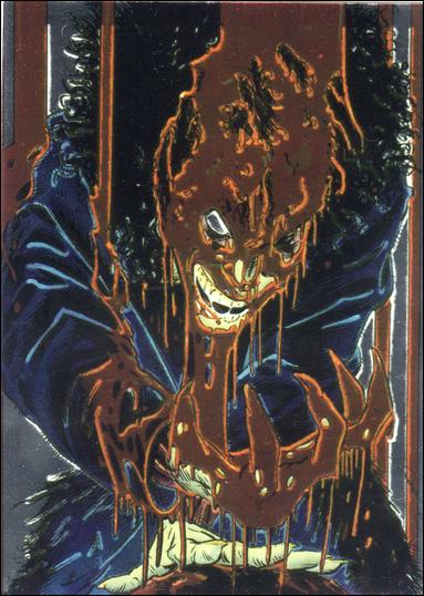 Evil Ernie Series II Chromium: Glow in the Dark (Base Set) card 84 Mysteries of Chaos! - "Mary Young's Mystery"