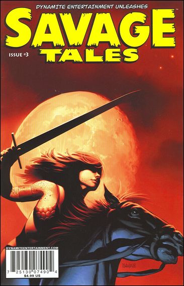 Savage Tales (2007) issue 3 Richard Isanove Cover