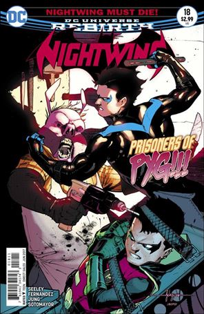 Nightwing (2016) issue 18 Javier Fernandez Cover