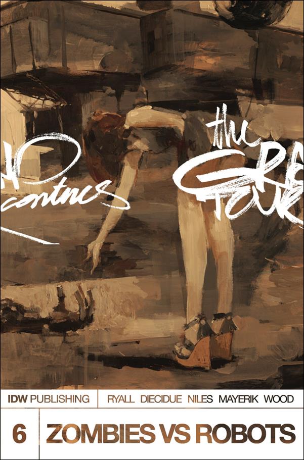Zombies vs Robots (2015) issue 6 Ashley Wood Cover
