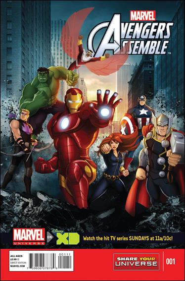 Marvel Universe Avengers Assemble issue 1 Animated Cover