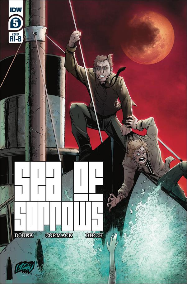 Sea of Sorrows issue 5-C Franck Uzan 1:25 Cover