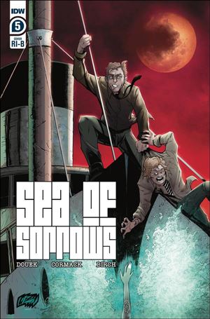 Sea of Sorrows issue 5-C Franck Uzan 1:25 Cover