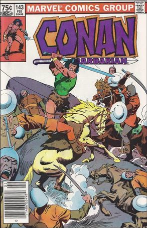 Conan the Barbarian (1970) issue 143-B Canadian Price Cover