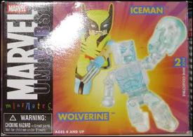 Marvel Minimates (Exclusives) figure 45 Wolverine and Iceman (Target Exclusive)