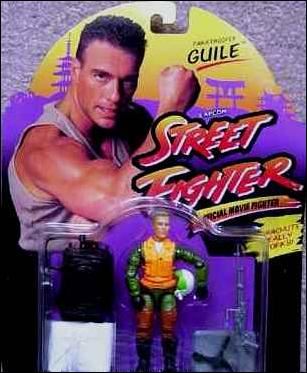 Street Fighter: Official Movie Fighters figure 9 Guile (Paratrooper)
