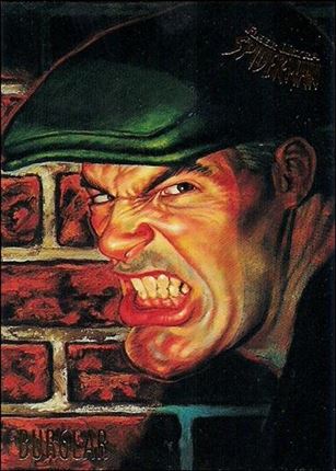 Fleer Ultra Spider-Man (Base Set) card 9 Burglar
