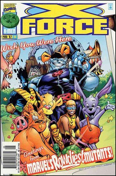 X-Force (1991) issue 66-B Newsstand Edition / Price Variant