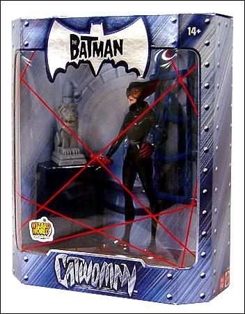 Batman (Exclusives) figure 2-E Catwoman (Gray Idol) 2005 SDCC Exclusive