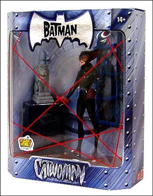 Batman (Exclusives) figure 2-E Catwoman (Gray Idol) 2005 SDCC Exclusive