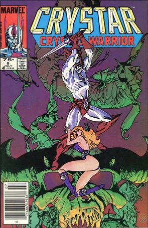 Saga of Crystar Crystal Warrior issue 8-C Canadian Price Cover