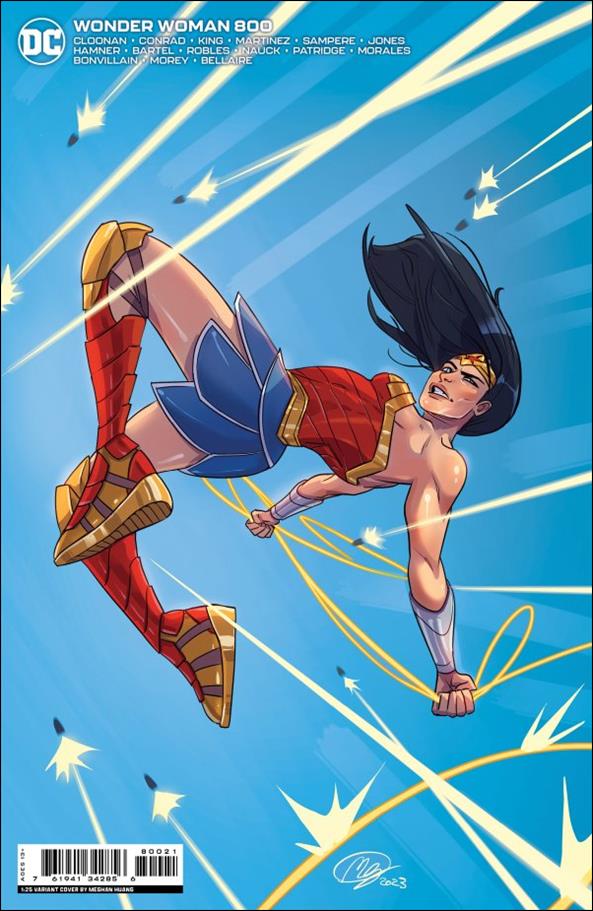 Wonder Woman (1942) issue 800-I Megan Huang 1:25 Cardstock Cover