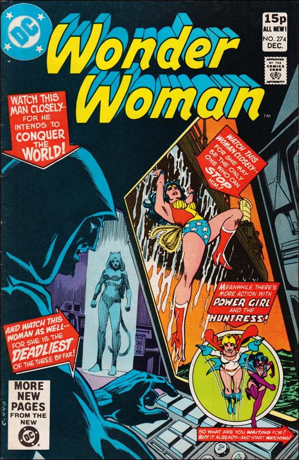 Wonder Woman (1942) issue 274-B UK Price Cover