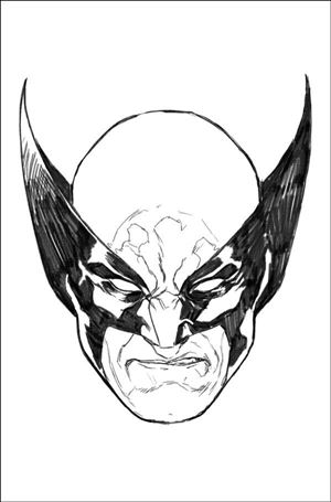 Wolverine (2020) issue 45-E Mark Brooks 1:50 Headshot Sketch Virgin Cover